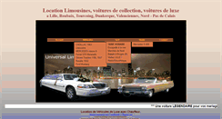 Desktop Screenshot of lillelimousine.com